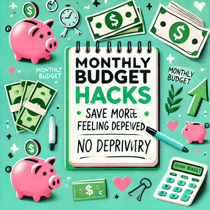 Monthly Budget Hacks: How to Save More Without Feeling Deprived