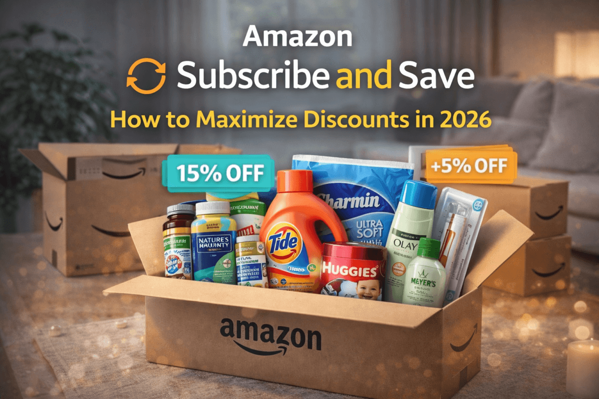 Amazon Subscribe and Save: How to Maximize Discounts in 2026