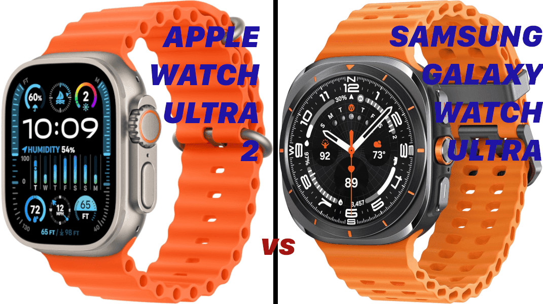 Apple Watch Ultra 2 vs. Samsung Galaxy Watch Ultra Apple Watch Ultra 2 vs. Samsung Galaxy Watch Ultra