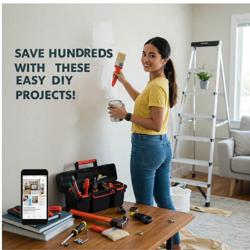 12 Easy DIY Projects to Save Money: Beginner-Friendly Home Repairs 12 Easy DIY Projects to Save Money: Beginner-Friendly Home Repairs