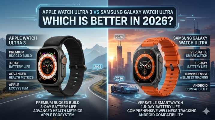 Apple Watch Ultra 3 vs Samsung Galaxy Watch Ultra: Which Is Better in 2026?