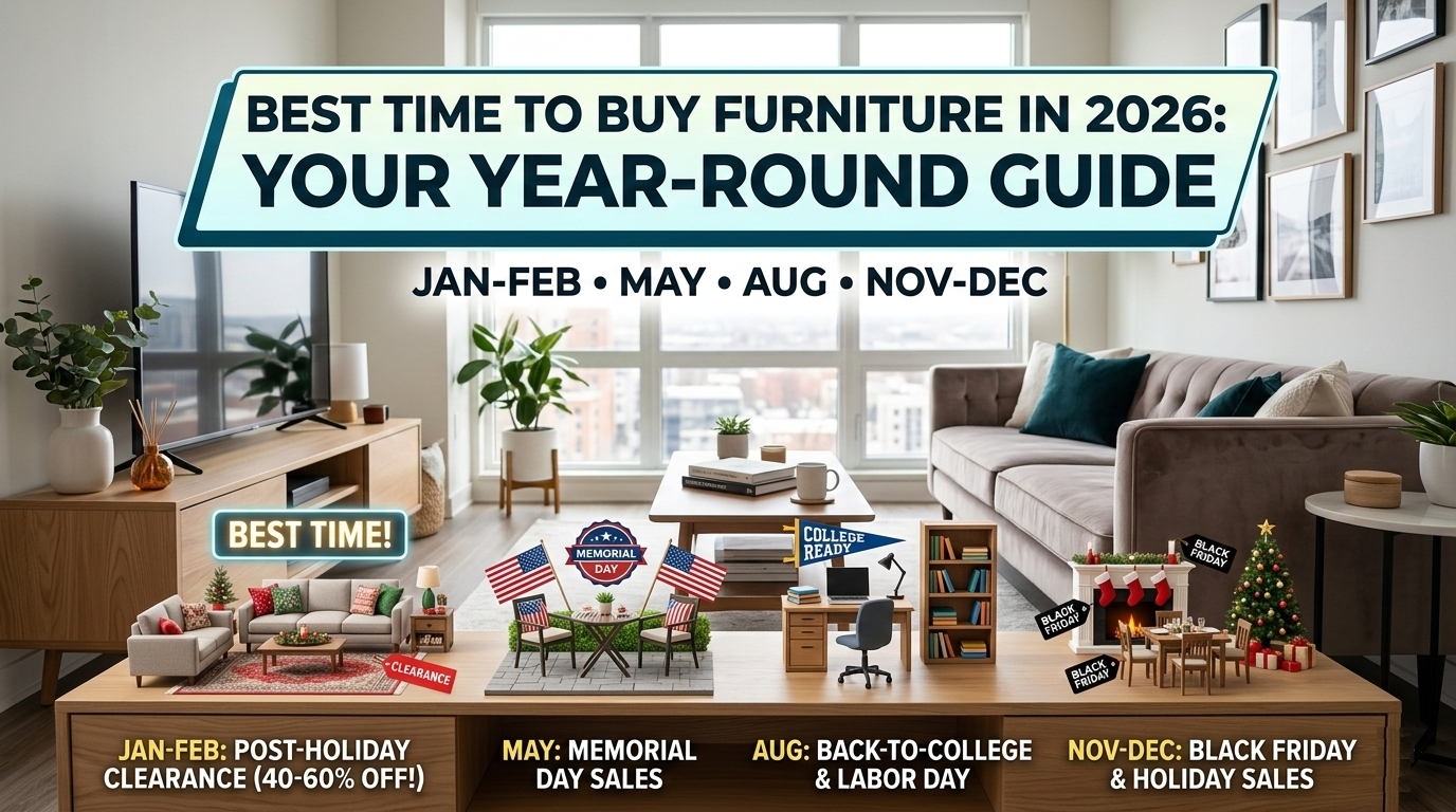 Best Time to Buy Furniture